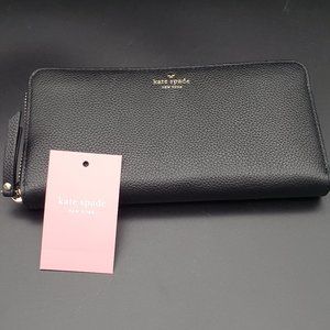 Kate Spade Zip Around Leather Wallet